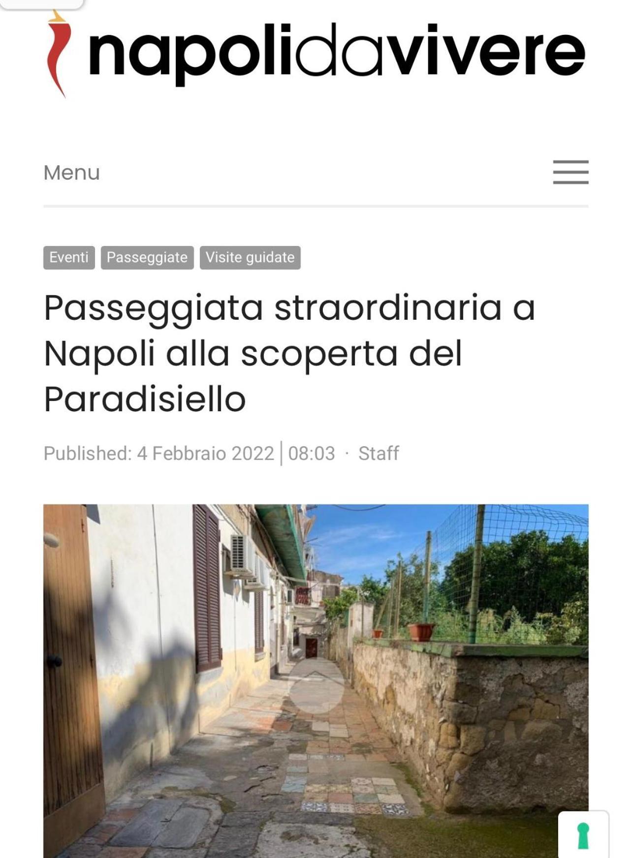 L'Oasi Di Luis Villa Napoli Esterno foto